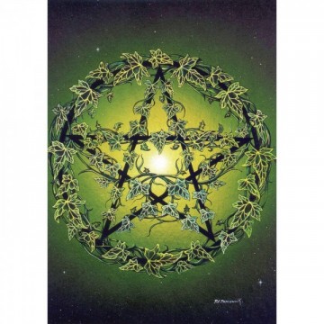 Ivy Pentagram postkort
