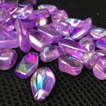 Lavendel Aura Tromlet Medium AAA-kvalitet