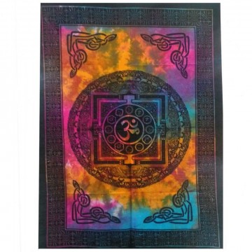 Håndlagde Mandala pledd, Sacred OM