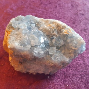 Celestin klynge 657 gram AA-kvalitet