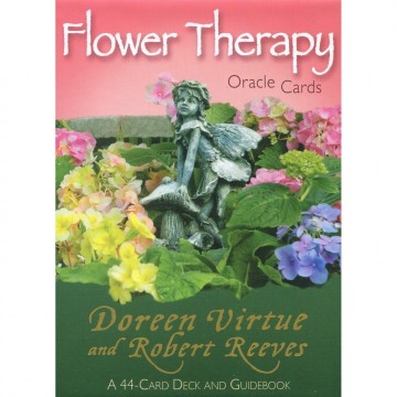 Flower Therapy Orakel kort engelske av Doreen Virtue