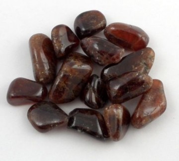 Spessartin granat Tromlet Medium AAA-kvalitet