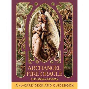 Archangel Fire oracle kort av Alexandra Wenman