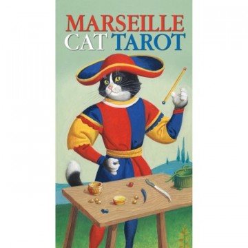 Marseille Cat tarot kort av Severino Baraldi