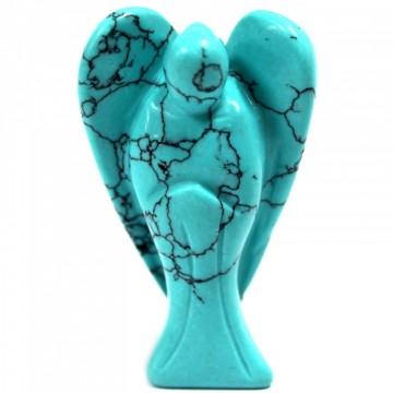Engel i bønn, Turkenitt (Farget), 5 cm