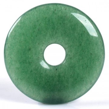 Aventurin, grønn donuts 4 cm