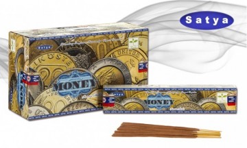 Satya røkelsespinner Money, 15 gram