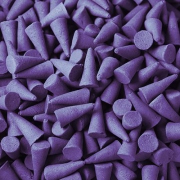 AW Bulk Cones røkelse 50 stk, Violet