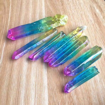 Multicolor Aura Medium/stor Terminer 4-6 cm AAA-kvalitet