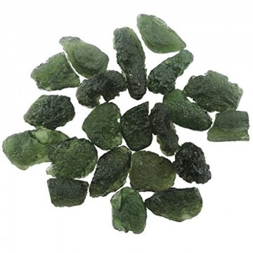 Moldavitt Rå 20 mm, 1,7-2,7 gram AAA-kvalitet