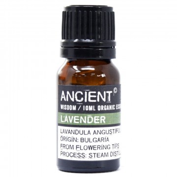 AW Lavendel organisk økologisk eterisk olje, 10 ml