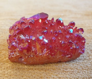 Ruby Aura Kvarts 34 gram
