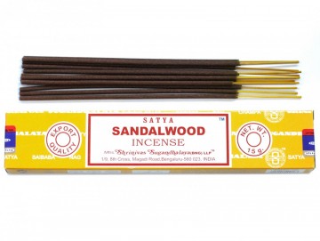 Satya røkelsespinner Sandalwood, 15 gram