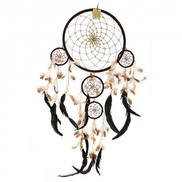 Drømmefanger rund coffee fra Bali 32 cm 115 cm lang