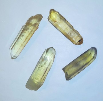 Citrin, ekte terminerte krystaller 4-5 cm AAA-kvalitet