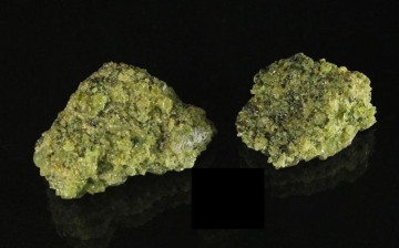 Olivin (Peridot) Rå Stor AA-kvalitet