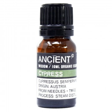 AW Cypress organisk økologisk eterisk olje, 10 ml