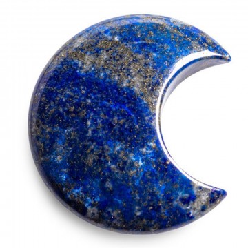 Cresent Moon Lapis Lazuli, 3,5 cm AAA-kvalitet