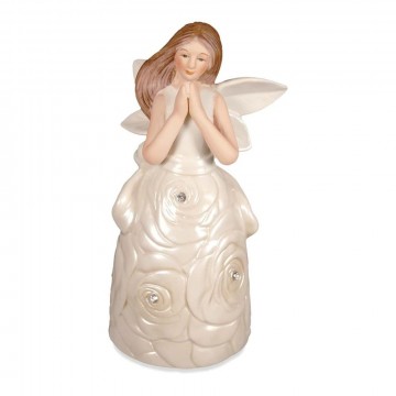 Radiance Bell Rose Angel 13 cm i porselen