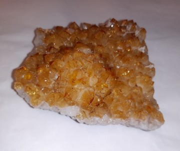 Citrin, brent druse (klynge) 518 gram AAA-kvalitet