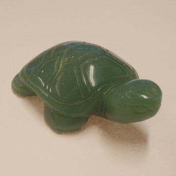 Skilpadde, Grønn Aventurin ca 5 cm