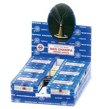 Satya Sai Baba Nag Champa Cones røkelse