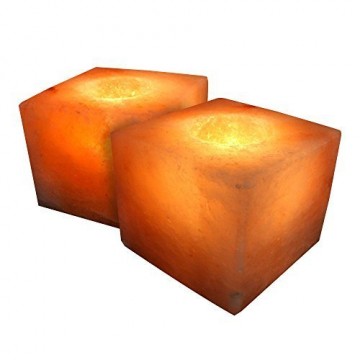 Salt telysholder kube