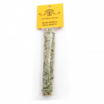 Smudge Stick - Blå salvie og Palo Santo 17 cm