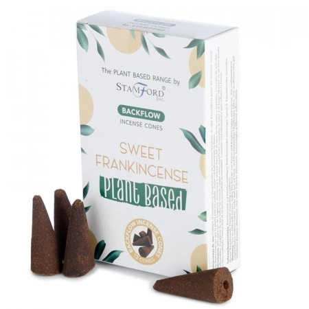 Plant Based Back Flow røkelse Sweet Frankincense