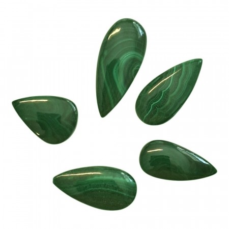 Malakitt CAB Dråpe 6-8 gram AAA-kvalitet