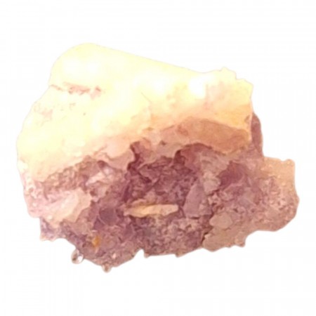 Laumontitt på Fluoritt 0,34 gram AA-kvalitet