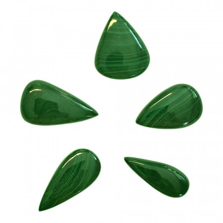 Malakitt CAB Dråpe 10-12 gram AAA-kvalitet