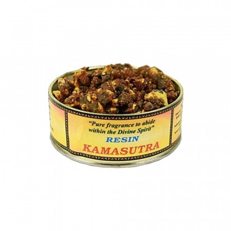 Kamasutra Resin harpiks røkelse i tinnboks, 60 gram