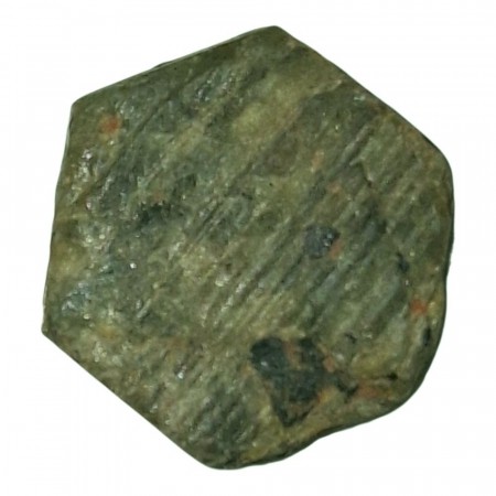 Safir, grønn krystall Rå 12 mm AA-kvalitet