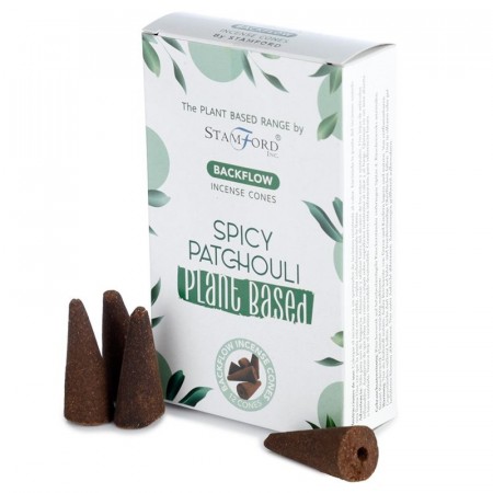 Plant Based Back Flow røkelse Spicy Patchouli