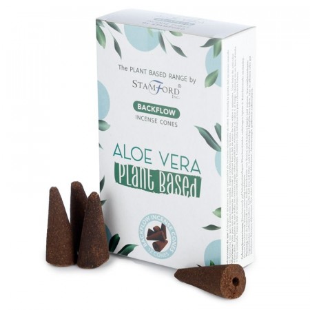 Plant Based Back Flow røkelse Aloe Vera