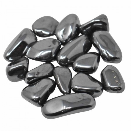Hematitt Tromlet Medium (Blodstein) AAA-kvalitet