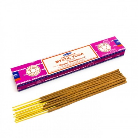 Satya Sai Baba røkelsespinner Mystic Yoga, 15 gram