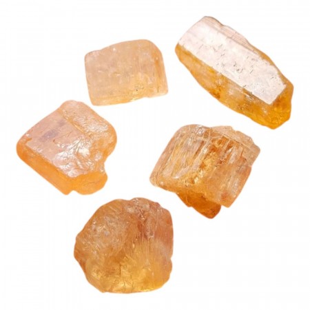 Topas, imperial (Gull) Rå 1-2 gram AAA-kvalitet