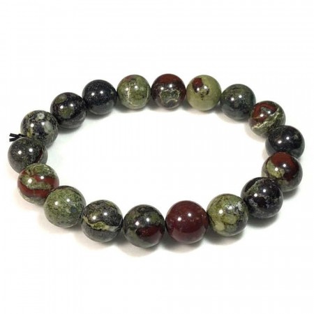Armbånd med 8 mm Dragon Stone AAA-kvalitet, 19 cm