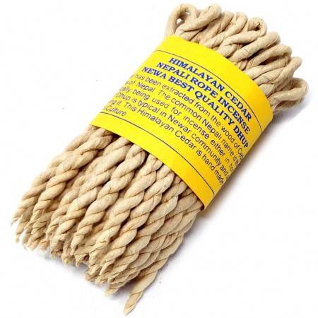 Cedar røkelse snor, 50 stk
