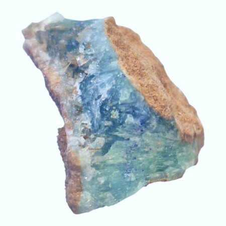 Aragonitt, blå Rå 20 mm AAA-kvalitet