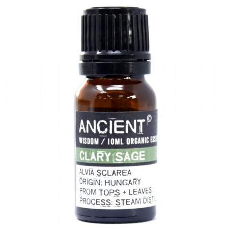 AW Muskat salvie (Clary Sage) organisk økologisk eterisk olje, 10 ml