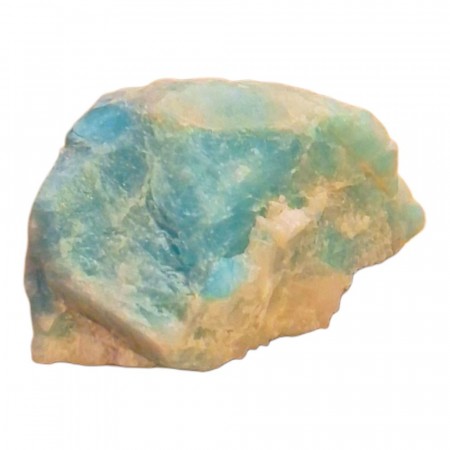 Amazonitt, blå Rå 30 mm AAA-kvalitet