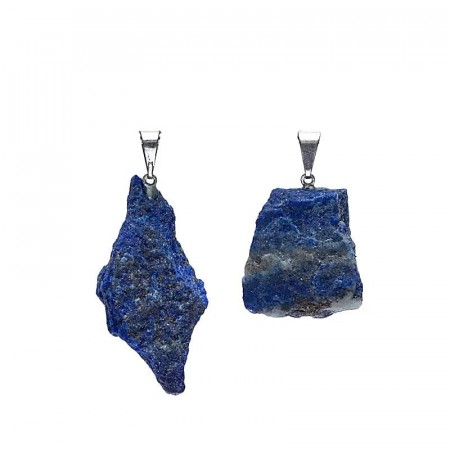 Lapis Lazuli halssmykke rå