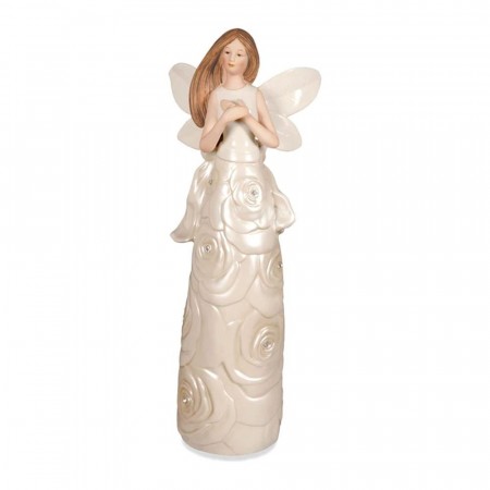 Radiance Rose Angel 28 cm i porselen