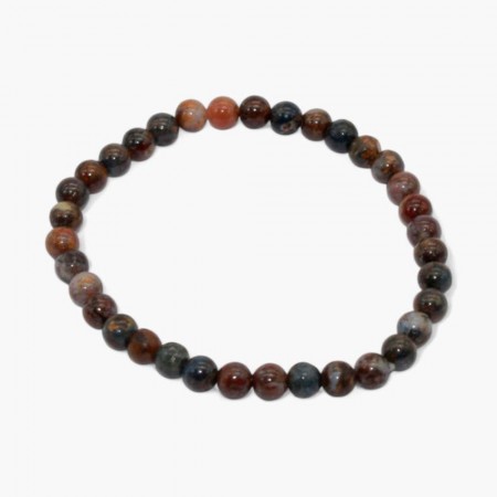 Armbånd med 6 mm Pietersitt AAA-kvalitet, 19 cm