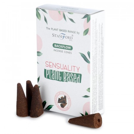 Plant Based Back Flow røkelse Sensuality